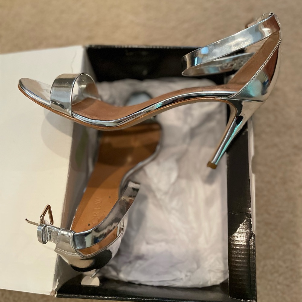 Silver heels